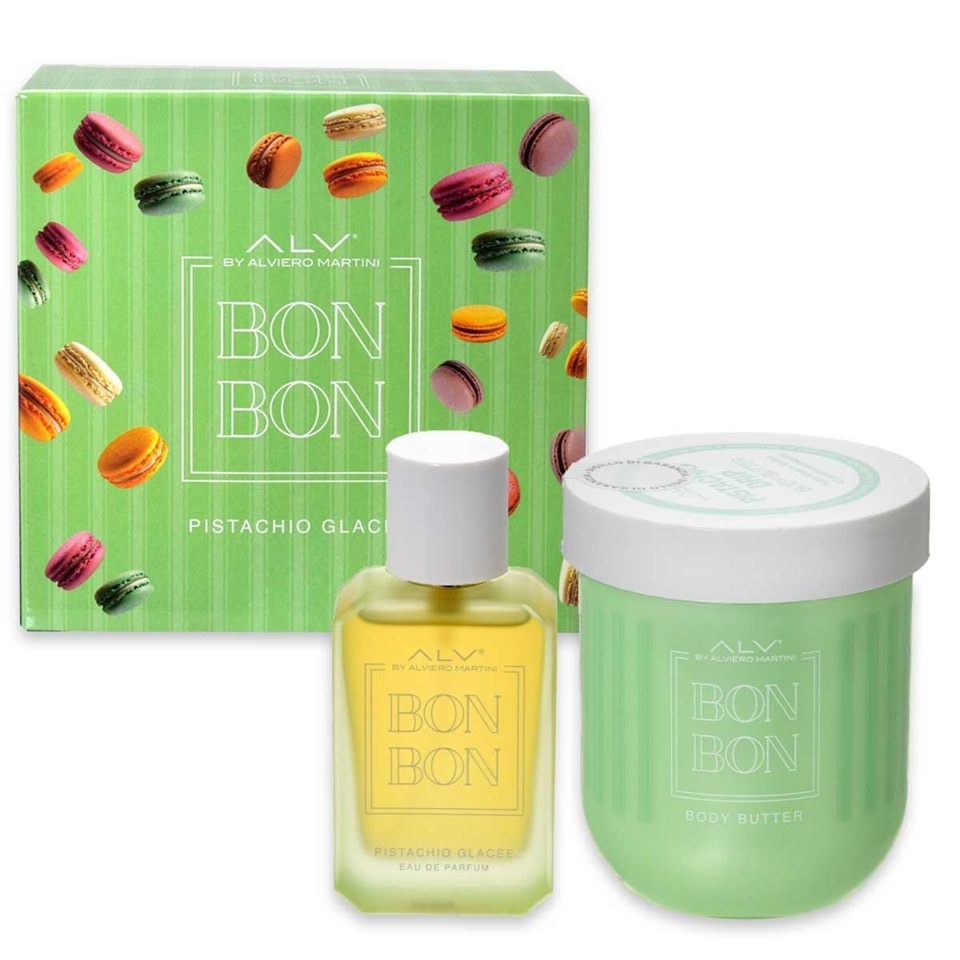 Alviero Martini Pistachio Glacé - Cofanetto Eau de Parfum 30 ml + Crema Corpo 300 ml